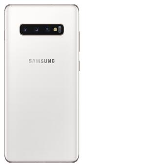 Смартфон Samsung Galaxy S10+ G975F/DS 8/512Gb Ceramic White фото №3