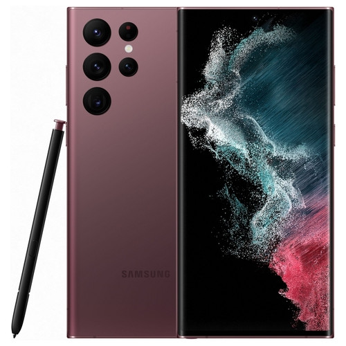Смартфон Samsung Galaxy S22 Ultra 12/512Gb Burgundy (SM-S908BDRHSEK)