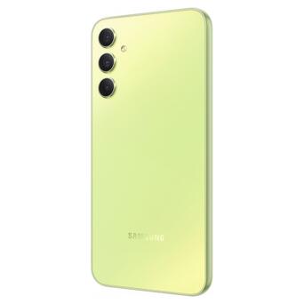 Смартфон Samsung Galaxy A34 5G 6/128GB Light Green (SM-A346ELGA) фото №6