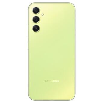 Смартфон Samsung Galaxy A34 5G 6/128GB Light Green (SM-A346ELGA) фото №7