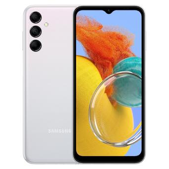 Смартфон Samsung Galaxy M14 4/64GB Silver (SM-M146BZSU) (UA-UCRF) 5G фото №1