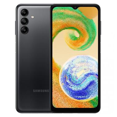 Смартфон Samsung Galaxy A04s 4/64GB Black (SM-A047FZKV) фото №1