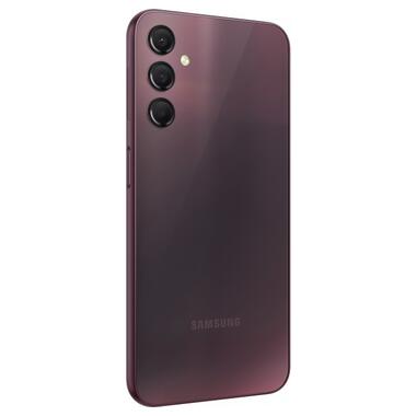 Смартфон Samsung Galaxy A24 6/­128GB dark red UA фото №6