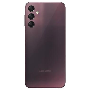 Смартфон Samsung Galaxy A24 6/­128GB dark red UA фото №5