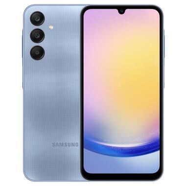 Смартфон Samsung Galaxy A25 6/128GB Blue (SM-A256BZBDEUC) фото №1