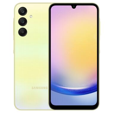 Смартфон Samsung Galaxy A25 6/128GB Yellow (SM-A256BZYDEUC) фото №1