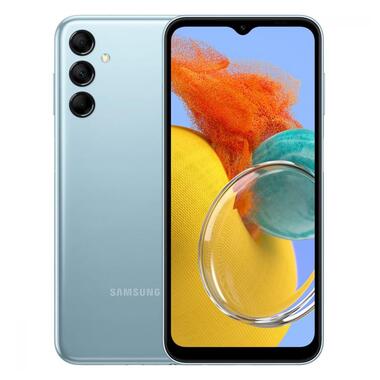 Смартфон Samsung Galaxy M14 4/128GB Duos Blue  фото №1