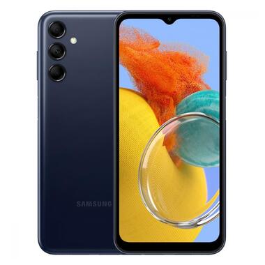 Смартфон Samsung Galaxy M14 4/128GB Duos Dark Blue  фото №1