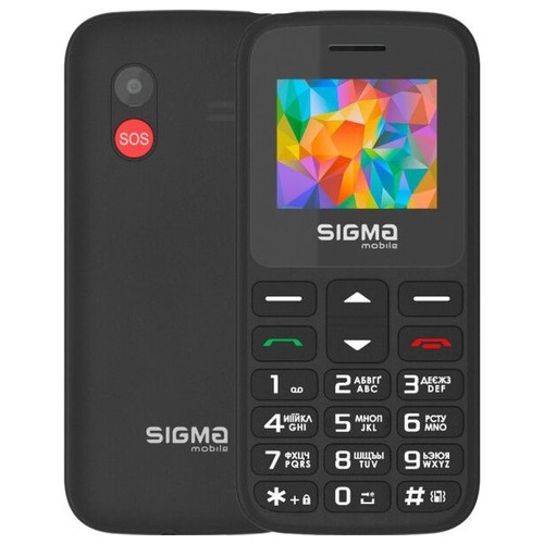 Мобільний телефон Sigma mobile Comfort 50 Hit 2020 Dual Sim Black (4827798120910) фото №1