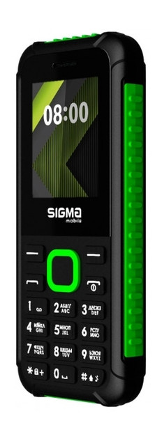 Мобільний телефон Sigma mobile X-style 18 Track black-green фото №2