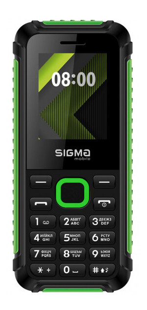 Мобільний телефон Sigma mobile X-style 18 Track black-green фото №1