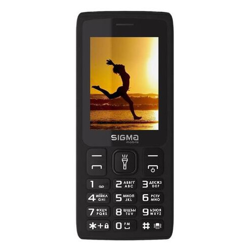 Мобільний телефон Sigma mobile X-style 34 NRG Dual Sim Black фото №1