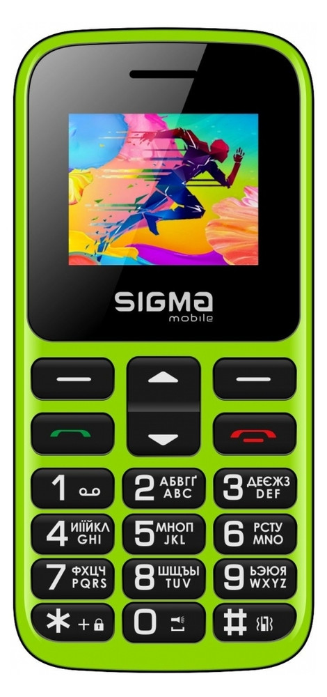 Мобільний телефон Sigma mobile Comfort 50 HIT2020 green фото №2