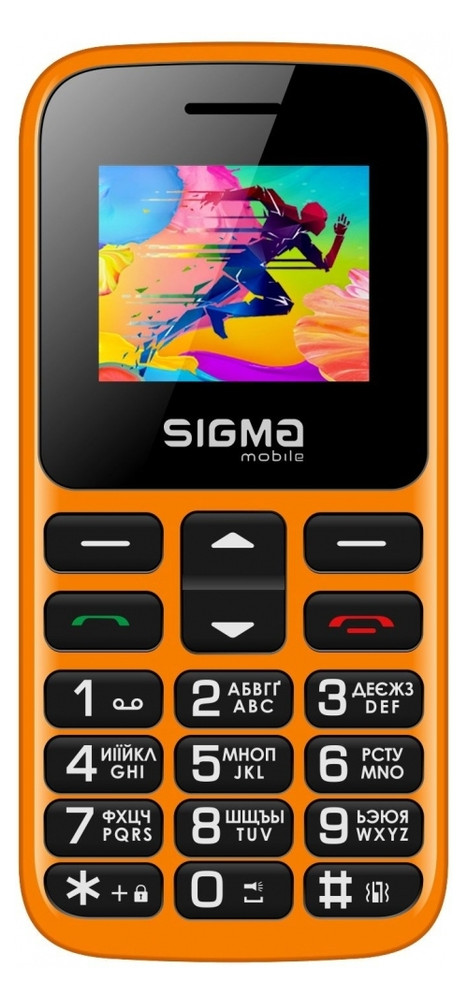 Мобільний телефон Sigma mobile Comfort 50 HIT2020 orange фото №2