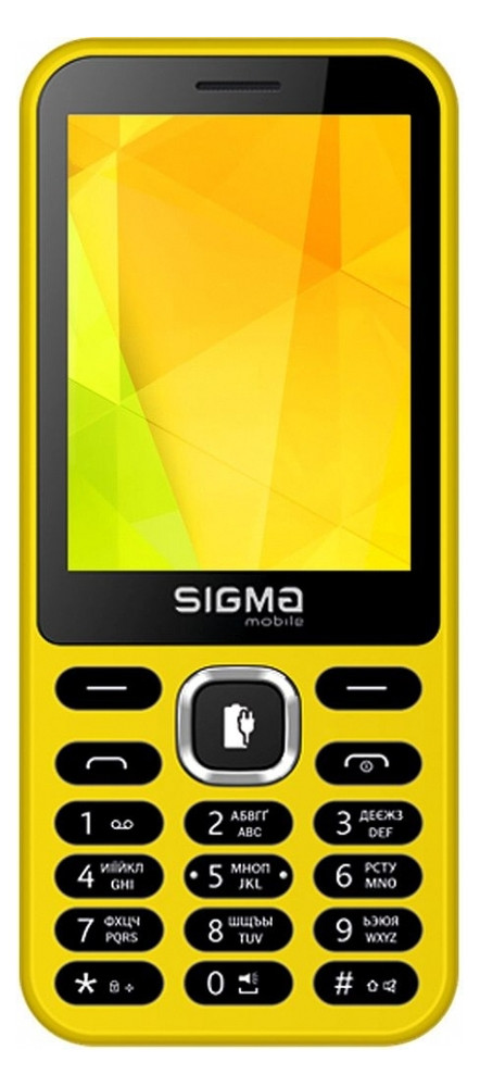 Мобільний телефон Sigma mobile X-Style 31 Power yellow фото №1