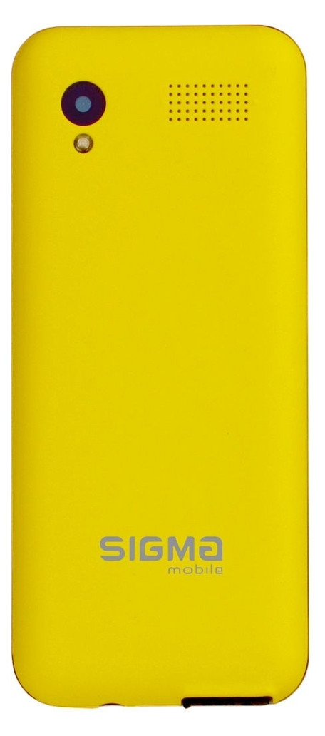 Мобільний телефон Sigma mobile X-Style 31 Power yellow фото №4