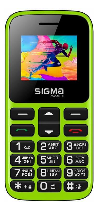 Мобільний телефон Sigma mobile Comfort 50 Hit 2020 Dual Sim Green (4827798120941) фото №1