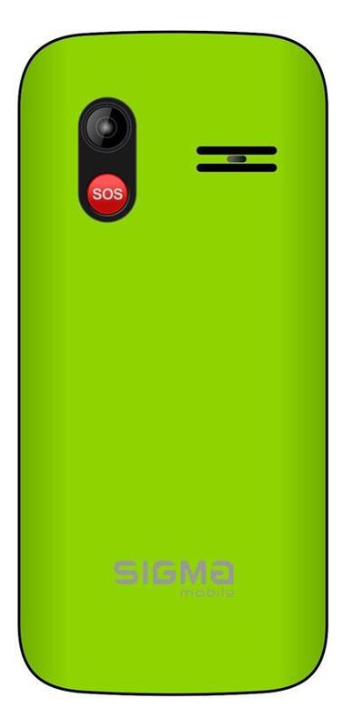 Мобільний телефон Sigma mobile Comfort 50 Hit 2020 Dual Sim Green (4827798120941) фото №2
