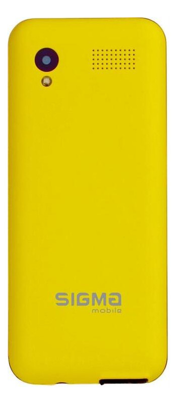 Мобільний телефон Sigma mobile X-style 31 Power Dual Sim Yellow фото №4