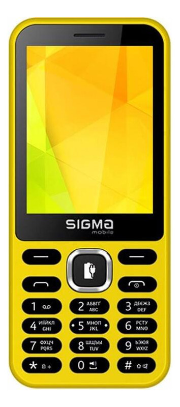 Мобільний телефон Sigma mobile X-style 31 Power Dual Sim Yellow фото №1