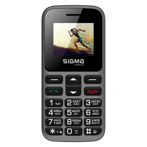 Мобільний телефон Sigma mobile Comfort 50 HIT 2020 Grey фото №1