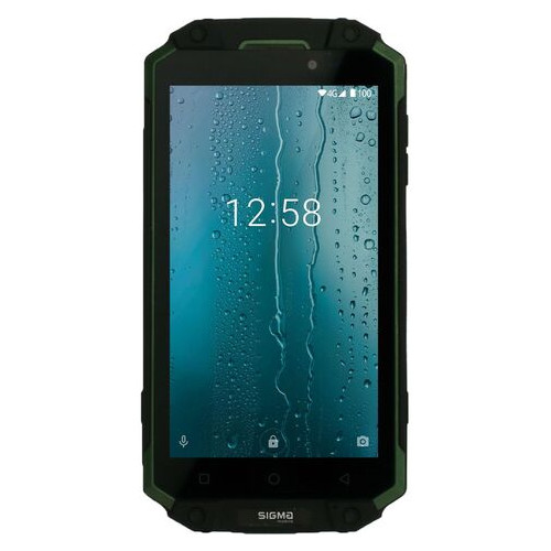 Смартфон Sigma mobile X-treme PQ39 Ultra Black-green фото №1