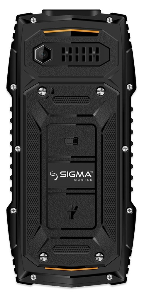 Мобільний телефон Sigma mobile X-treme AZ68 black-orange фото №2