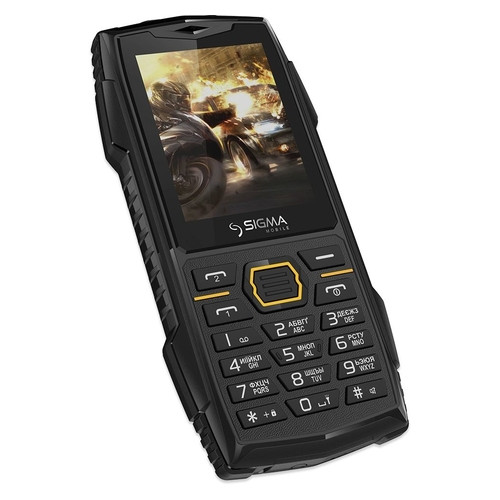 Мобільний телефон Sigma mobile X-treme AZ68 black-orange фото №3