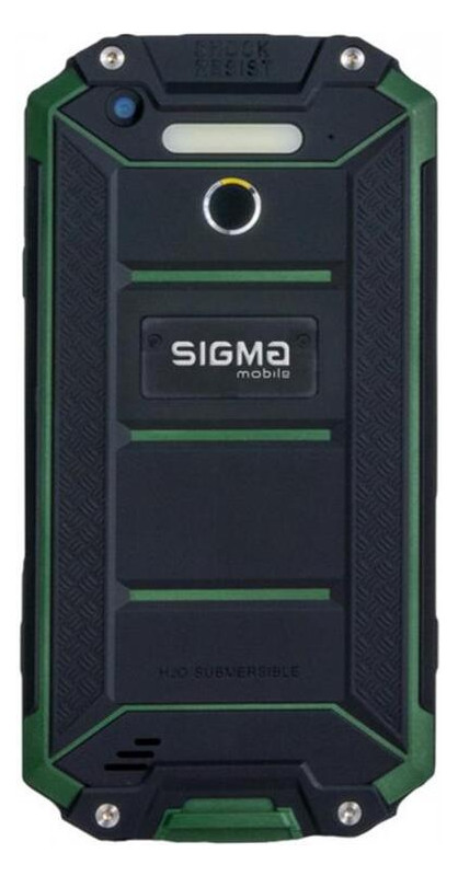 Смартфон Sigma mobile X-treame PQ39 Ultra Dual Sim Black/Green фото №3