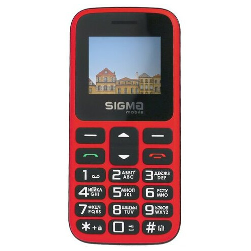 Мобільний телефон Sigma mobile Comfort 50 HIT Red фото №1