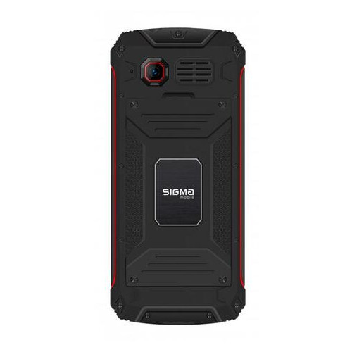 Мобільний телефон Sigma mobile X-treme PR68 Dual Sim Black/Red (4827798122129) фото №2