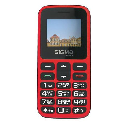 Мобільний телефон Sigma mobile Comfort 50 Hit 2020 Dual Sim Red (4827798120958) фото №1