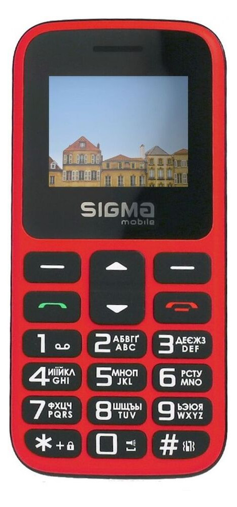 Мобільний телефон Sigma mobile Comfort 50 HIT2020 red фото №1