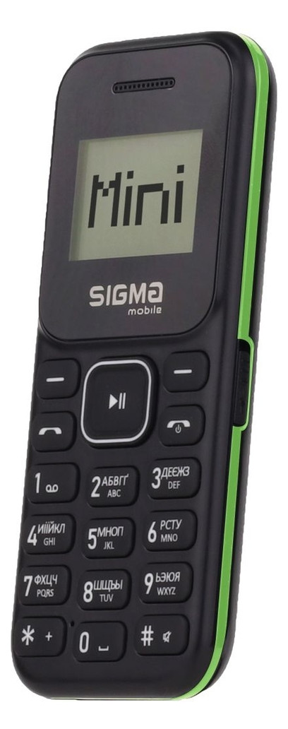 Мобільний телефон Sigma X-style 14 MINI Black-Green (4827798120729) фото №3