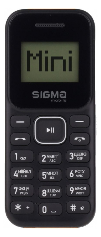 Мобільний телефон Sigma mobile X-style 14 MINI black-orange фото №1