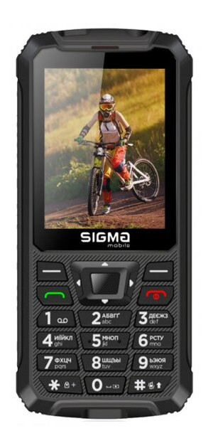 Мобільний телефон Sigma mobile X-treme PR68 Black фото №1