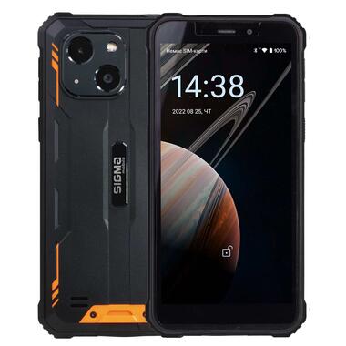 Смартфон Sigma mobile X-treme PQ18 Black-Orange (4827798374023) фото №1