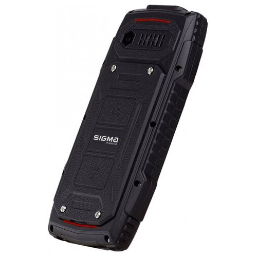 Мобільний телефон Sigma mobile X-TREME AZ68 black-red фото №4