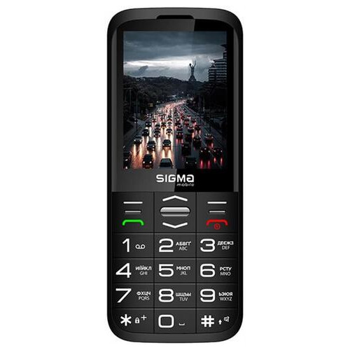 Мобільний телефон Sigma mobile Comfort 50 Grace Dual Sim Black фото №1