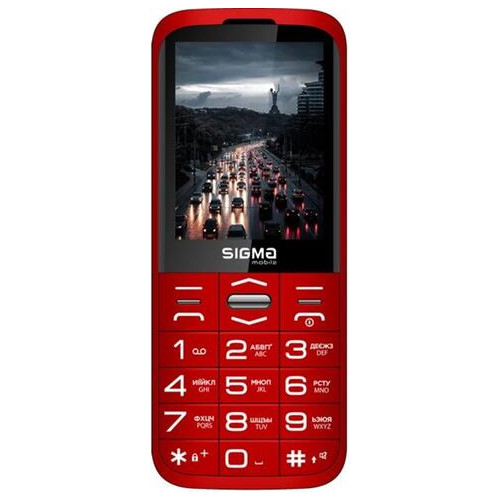 Мобільний телефон Sigma mobile Comfort 50 Grace Dual Sim Red фото №1