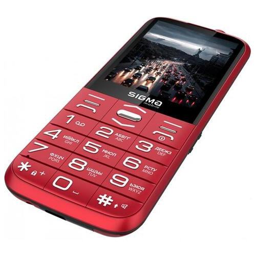 Мобільний телефон Sigma mobile Comfort 50 Grace Dual Sim Red фото №5