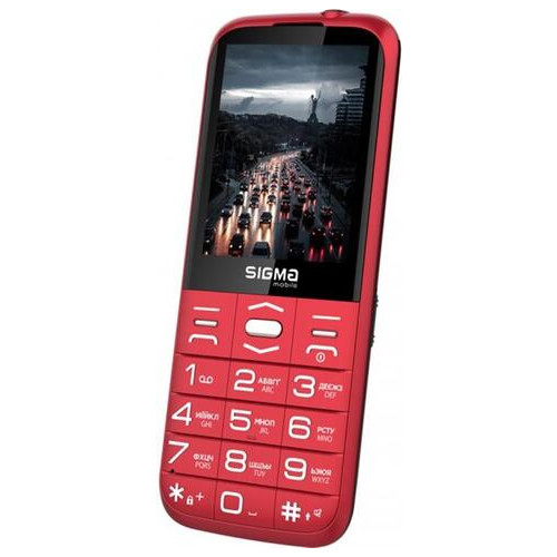 Мобільний телефон Sigma mobile Comfort 50 Grace Dual Sim Red фото №3