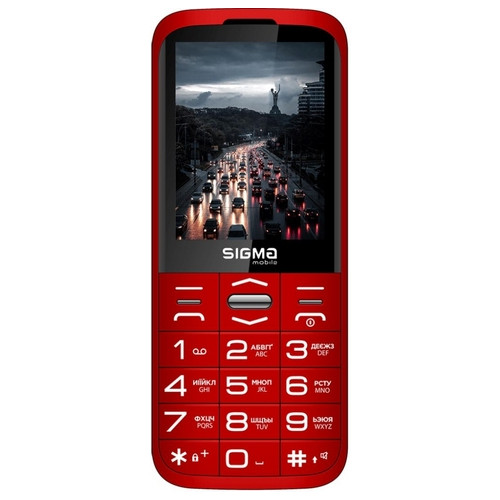 Мобільний телефон Sigma mobile Comfort 50 Grace Type-C red фото №1