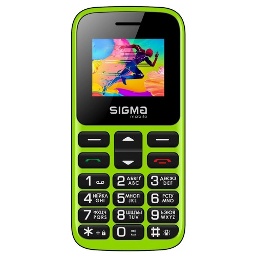 Мобільний телефон Sigma mobile Comfort 50 HIT green 2023 фото №1