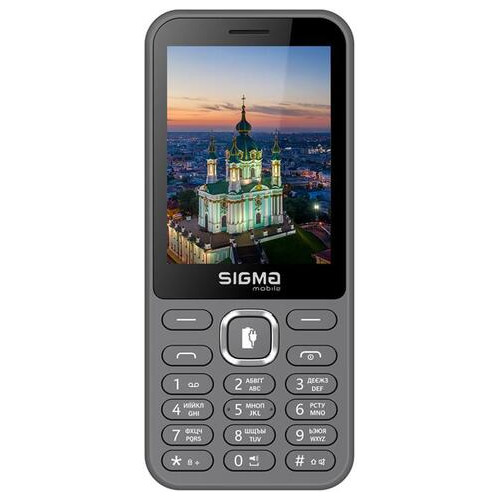 Мобільний телефон Sigma mobile X-Style 31 Power Type-C grey фото №1