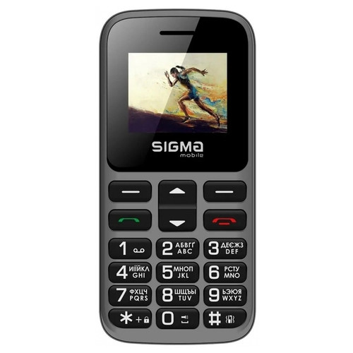 Мобільний телефон Sigma mobile Comfort 50 HIT grey фото №1