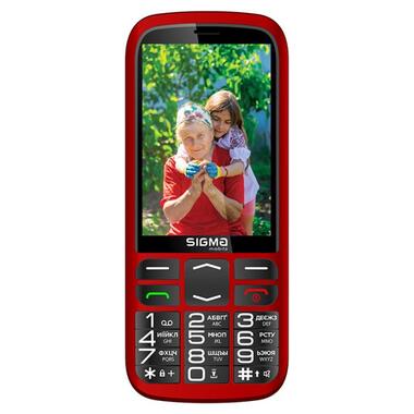 Мобільний телефон Sigma mobile Comfort 50 Optima Type-C  red UA фото №1