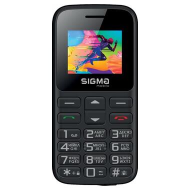 Мобільний телефон Sigma Comfort 50 CF113 HIT2020 Black 1.77 micro max 32 gb 1450мА*г фото №1