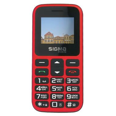 Мобільний телефон Sigma Comfort 50 CF113 HIT2020 Red 1.77 micro max 32 gb 1450мА*г фото №1