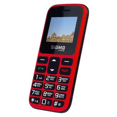 Мобільний телефон Sigma Comfort 50 CF113 HIT2020 Red 1.77 micro max 32 gb 1450мА*г фото №3